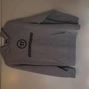 Men's Warrior hoodie jacket gray size XXL warrior on front